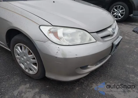 2004 Honda Civic Lx из США, поврежденный, VIN 2HGES16554H610875